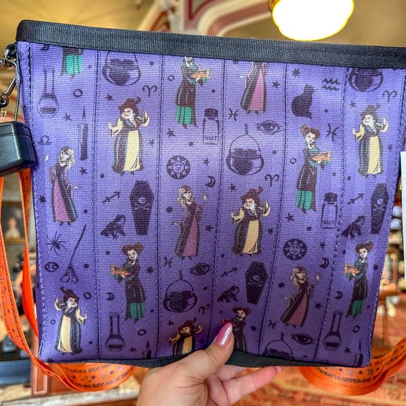 DISNEY HARVEYS HOCUS POCUS SANDERSON SISTERS CROSSBODY BAG BACKPACK HALLOWEEN - Picture 9 of 11